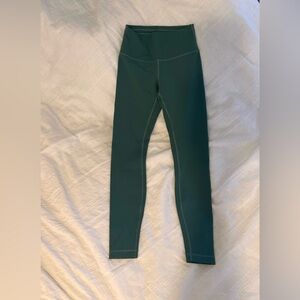 lululemon athletica Deep Green High-Waist Leggings